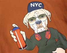 Name It bombay brown t-shirt